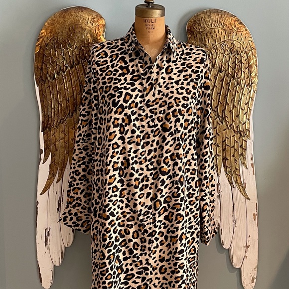 SCOOP Leopard Print Belted Dress - Picture 6 of 6